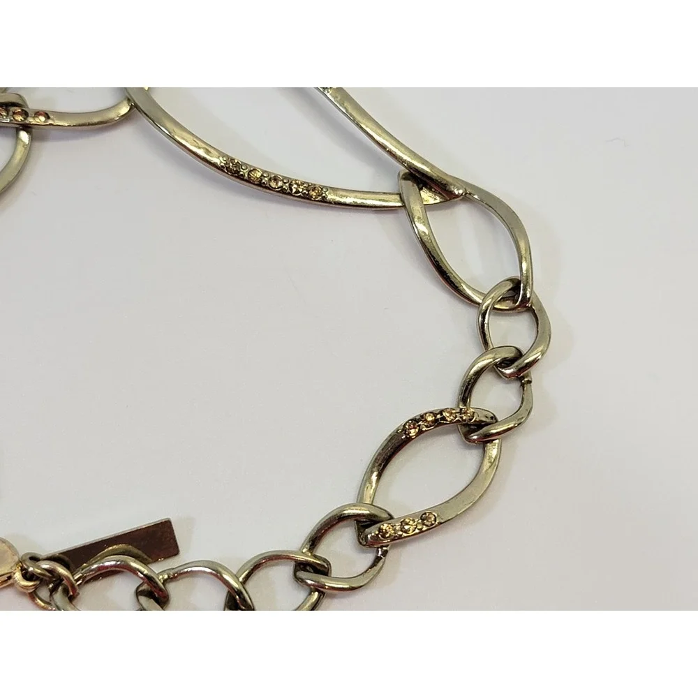 Name Brand‎ Fashion Statement Brown Stretch Bracelet Jewelry Stylish Elegant EUC